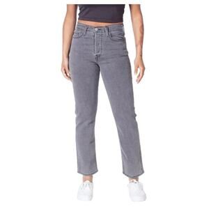 Levi's Wedgie Straight Fit Button Fly Jeans in Cosmic Comet Women's Size‎ 26